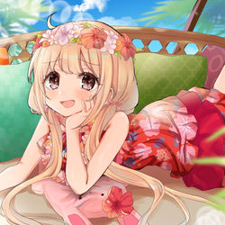 This is a pixiv picture whose title is 杏ちゃん！.