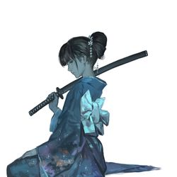 This is a pixiv picture whose title is 智子.