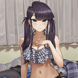 This is a pixiv picture whose title is 古见同学.