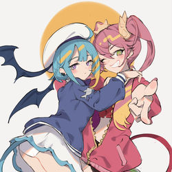 This is a pixiv picture whose title is Live☆Twin.