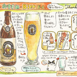 This is a pixiv picture whose title is ドイツの小麦ビール「ヴァイスビア」.
