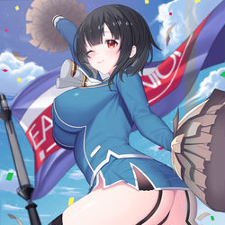 This is a pixiv picture whose title is 艦これ 高雄 コミッション (✿╹◡╹).