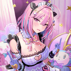 This is a pixiv picture whose title is 夢見 りあむ.