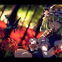 This is a pixiv picture whose title is 彼岸花.