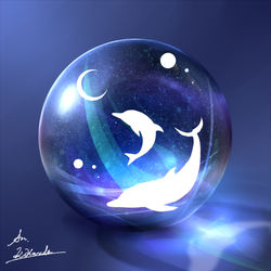 This is a pixiv picture whose title is aqua（2020ver）.