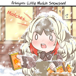 This is a pixiv picture whose title is Little Match Snowsant (1-4)END.
