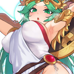 This is a pixiv picture whose title is パルテナ.