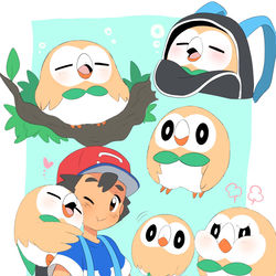 This is a pixiv picture whose title is モクロー.