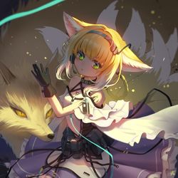 This is a pixiv picture whose title is 铃兰.