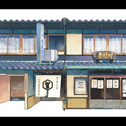 This is a pixiv picture whose title is 川村屋賀峯総本店.