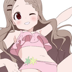This is a pixiv picture whose title is 青羽ここな.