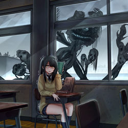 This is a pixiv picture whose title is 見つけた.