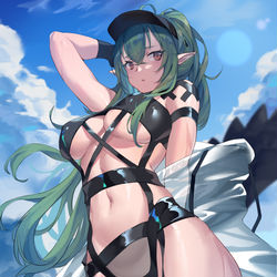 This is a pixiv picture whose title is 嘉维尔.