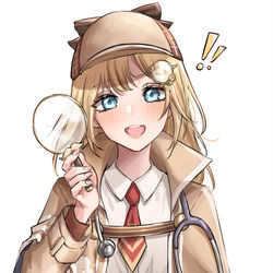 This is a pixiv picture whose title is 新しい捜査！.