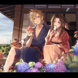 This is a pixiv picture whose title is 夏.