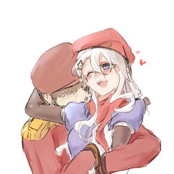 This is a pixiv picture whose title is 구아+흥국.