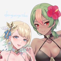 This is a pixiv picture whose title is FE百合まとめ7.