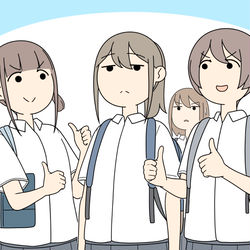 This is a pixiv picture whose title is 「ラッキーカラーも身につけたし、これでもう大丈夫だね！」.