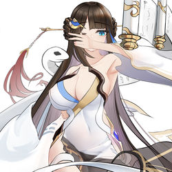 This is a pixiv picture whose title is 伏羲.