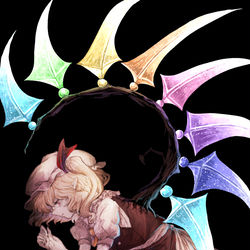 This is a pixiv picture whose title is 歪な羽.