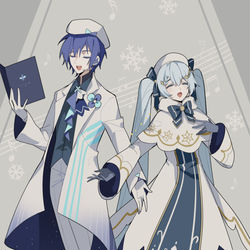 This is a pixiv picture whose title is 聖歌隊.