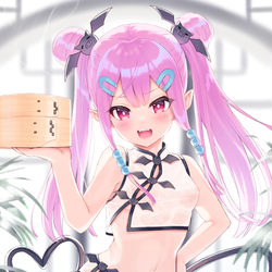 This is a pixiv picture whose title is なんで今回も露出度高い衣装なの！？ヽ(｀Д´#)ﾉ.