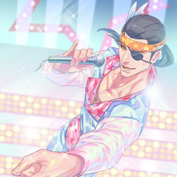 This is a pixiv picture whose title is 真島吾朗.
