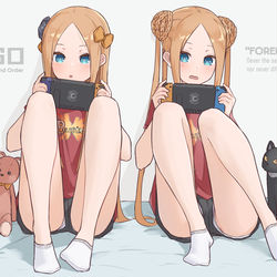 This is a pixiv picture whose title is アビーがふたりいるカルデア.