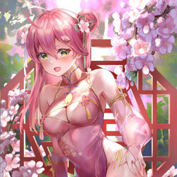 This is a pixiv picture whose title is チャイナドレス.