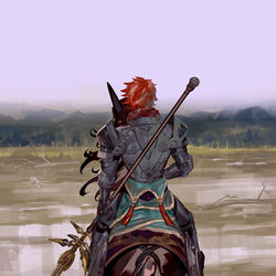 This is a pixiv picture whose title is The Rider of Gautier.