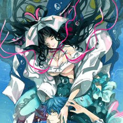 This is a pixiv picture whose title is 昼　夜.