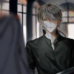 This is a pixiv picture whose title is 無題.