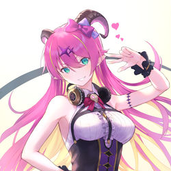 This is a pixiv picture whose title is 魔乃アロエちゃん.
