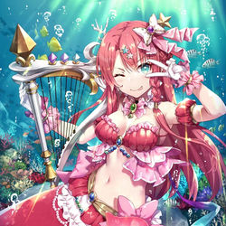 This is a pixiv picture whose title is 【神界のヴァルキリー】セレナ.