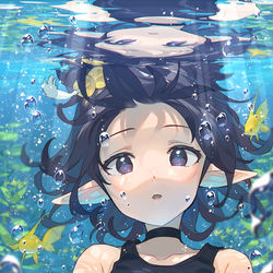 This is a pixiv picture whose title is ｺﾎﾟｺﾎﾟ.