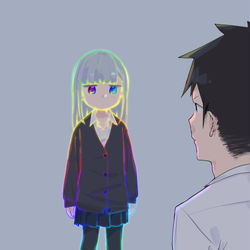 This is a pixiv picture whose title is ゲーミング阿波連さん.