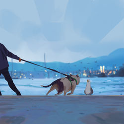 This is a pixiv picture whose title is Stubborn.