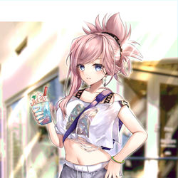 This is a pixiv picture whose title is 私服武蔵ちゃん.