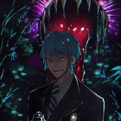 This is a pixiv picture whose title is 山を愛する会.