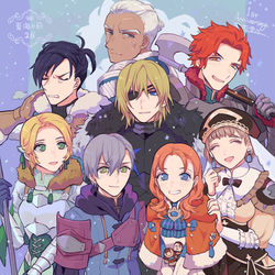 This is a pixiv picture whose title is 風花まとめ.
