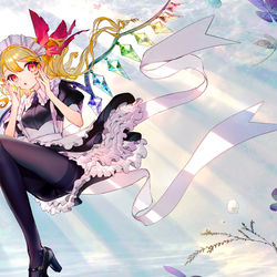 This is a pixiv picture whose title is ただようメイドフランちゃん.