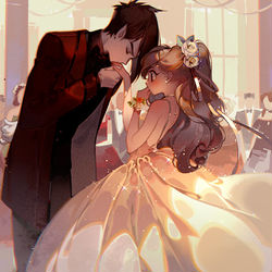 This is a pixiv picture whose title is お姫さま.