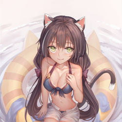 This is a pixiv picture whose title is 水黑 喵.