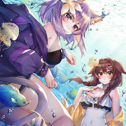 This is a pixiv picture whose title is おかころ.