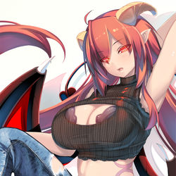 This is a pixiv picture whose title is 隣のお姉さんはアスタロト.