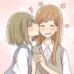 This is a pixiv picture whose title is 百合つめあわせ！.
