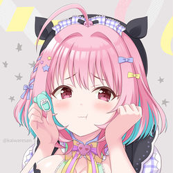 This is a pixiv picture whose title is りあむちゃんはぴば！.