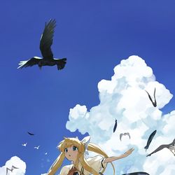 This is a pixiv picture whose title is AIR20周年記念.