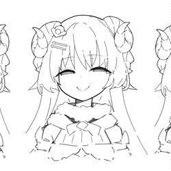 This is a pixiv picture whose title is 無題.