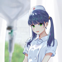 This is a pixiv picture whose title is 看護師？.